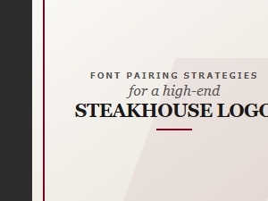 Crafting Luxurious Logos with Strategic Font Pairings